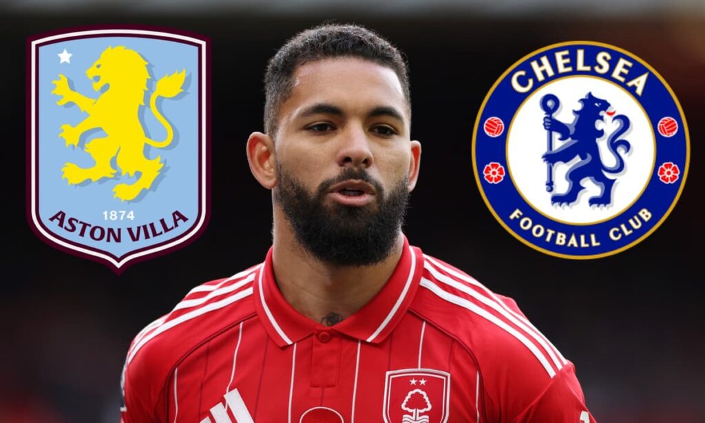 Douglas Luiz Aston Villa Chelsea Nottingham Forest Douglas Luiz Aston Villa Chelsea Nottingham Forest