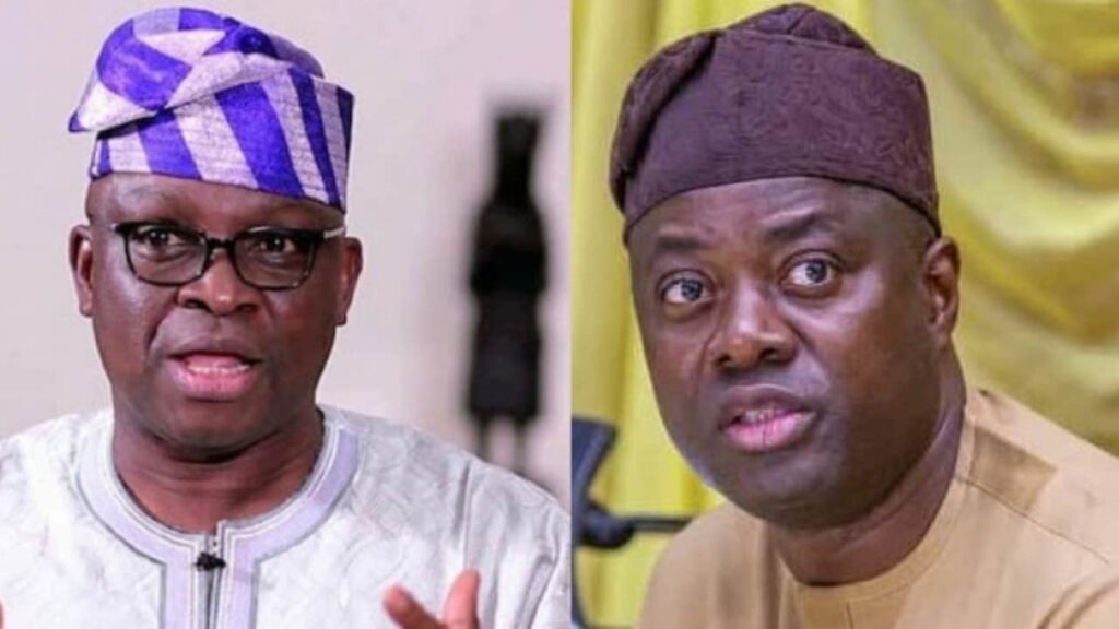 Fayose And Makinde Fayose And Makinde