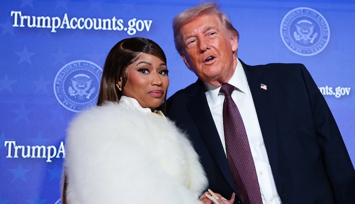 Nicki Minaj Declares Loyalty To Trump Says Shes His E28098No. 1 Fan At Us Treasury Event In Washington Nicki Minaj Declares Loyalty To Trump Says Shes His E28098No. 1 Fan At Us Treasury Event In Washington