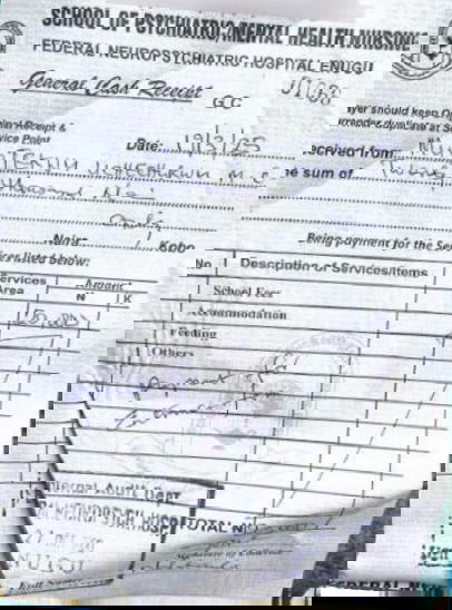 Uchechukwu Muojekwu Receipt Uchechukwu Muojekwu Receipt