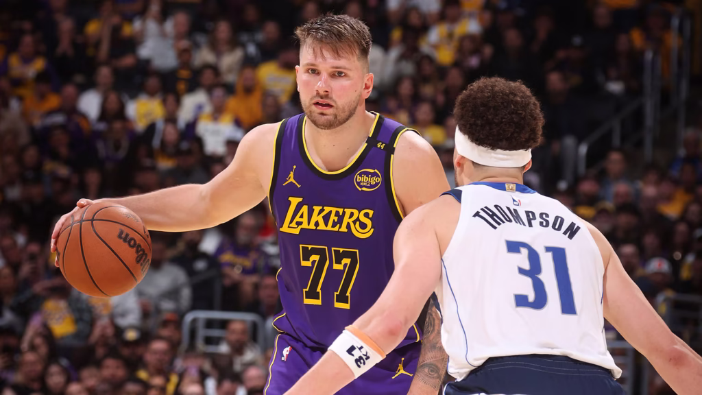 Luka Doncic Vs Klay Thompson Luka Doncic Vs Klay Thompson