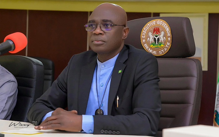 Benue governor Hyacinth Alia Benue governor Hyacinth Alia