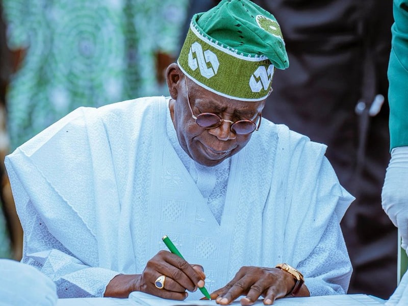 Bola Tinubu Sign Bola Tinubu Sign