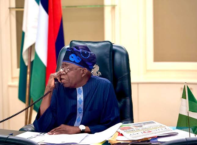 Bola Tinubu telephone call Bola Tinubu telephone call