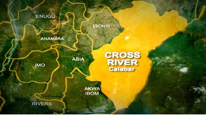 Cross River State map Cross River State map