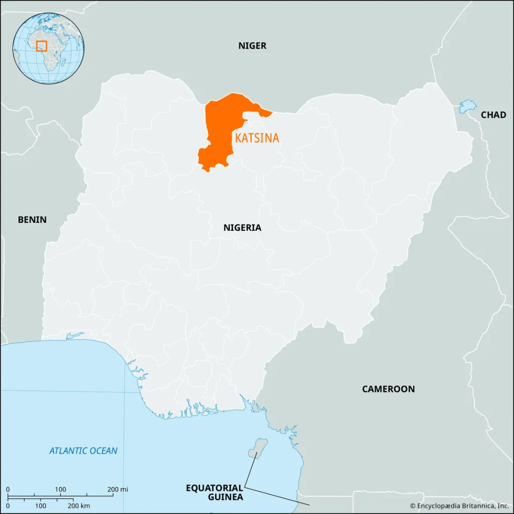 Locator map Katsina Locator map Katsina