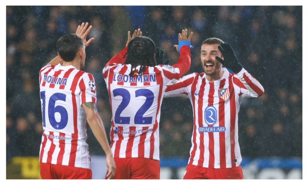 Lookman proud to make Atletico Madrid UCL bow Lookman proud to make Atletico Madrid UCL bow