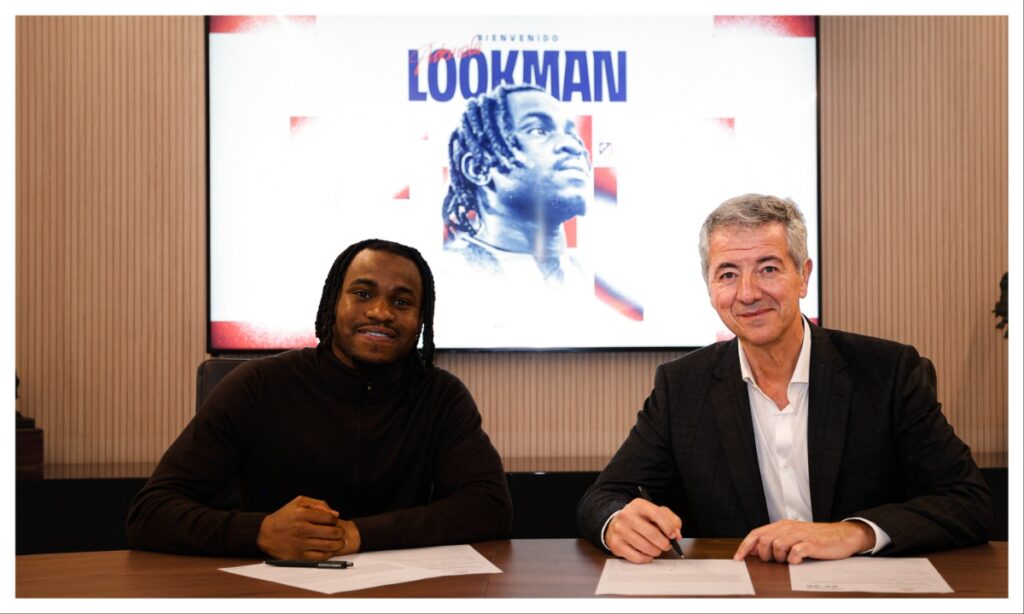 Lookmans signing Lookmans signing