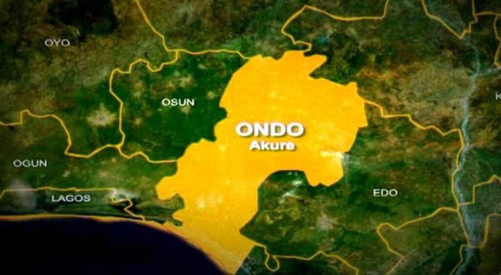 Ondo State Map Ondo State Map