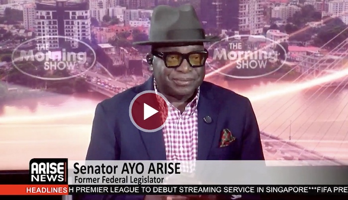 Senator Ayo Arise Senator Ayo Arise