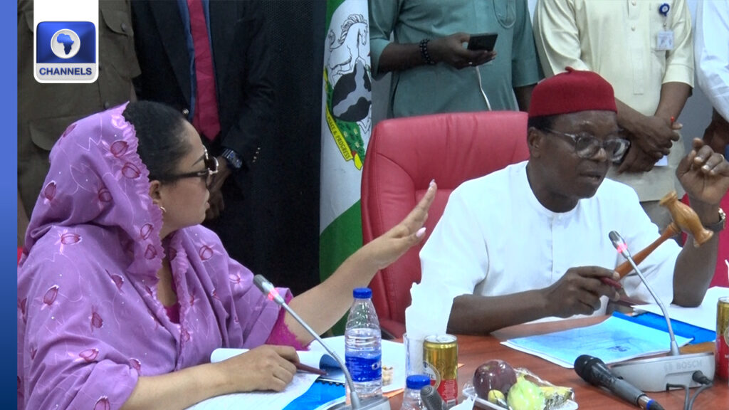 Senator Natasha Walks Out On Committee After Argument With Senator Ndibueze Senator Natasha Walks Out On Committee After Argument With Senator Ndibueze