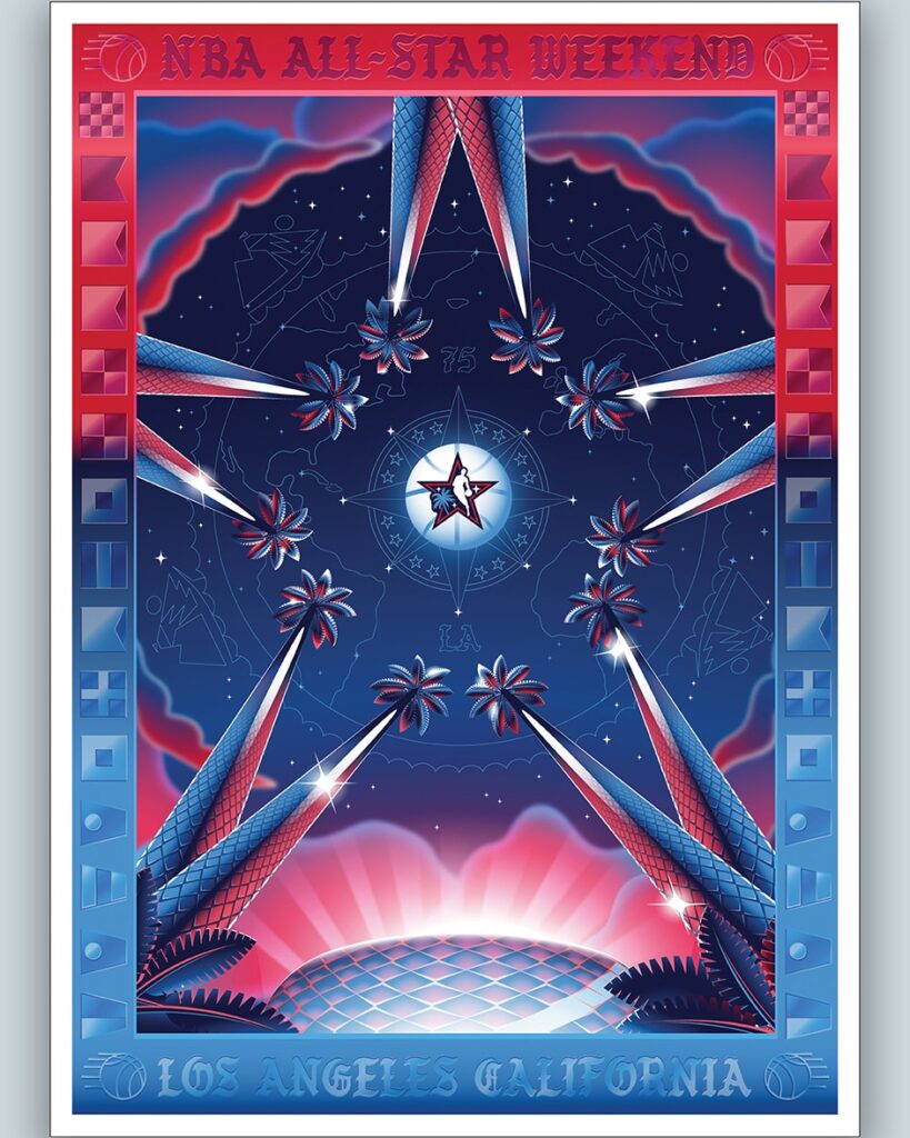 Tim Cook Artwork All Stars in Los Angeles 1 Tim Cook Artwork All Stars in Los Angeles 1