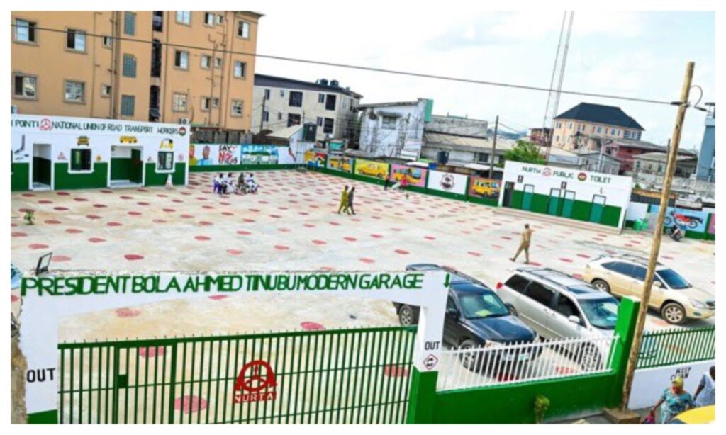 Tinubu named Motor Park opens in Lagos Tinubu named Motor Park opens in Lagos