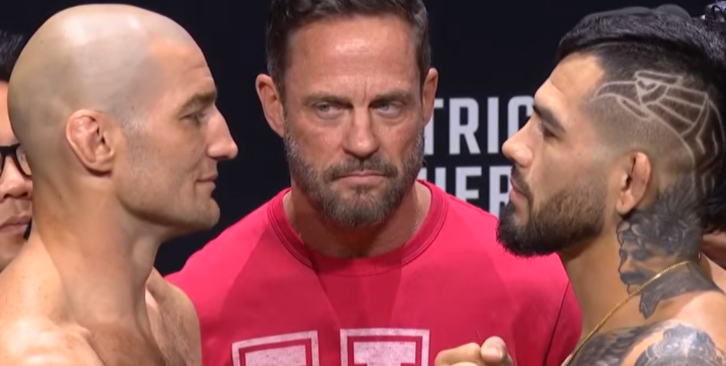 UFC Houston faceoff UFC Houston faceoff