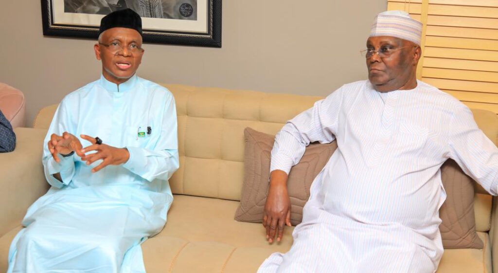 atiku and El rufai atiku and El rufai