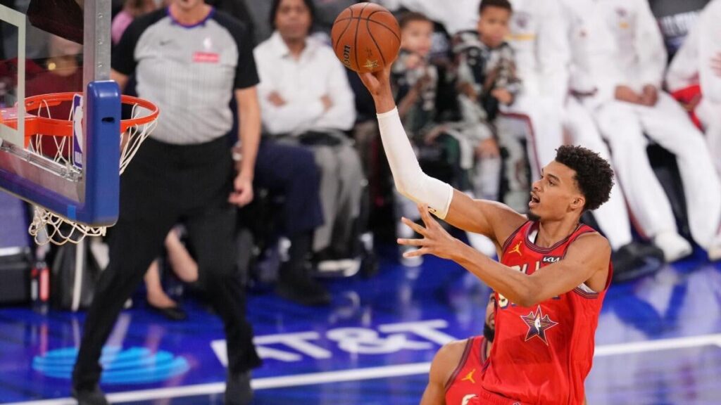 victor wembanyama nba all star game imagn images victor wembanyama nba all star game imagn images