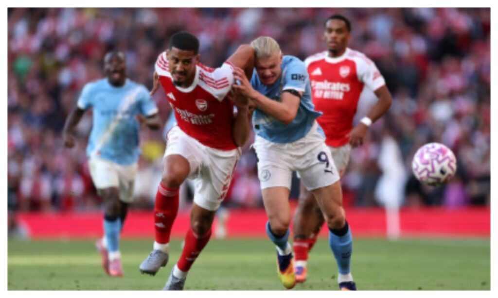 Arsenal And Man City Arsenal And Man City