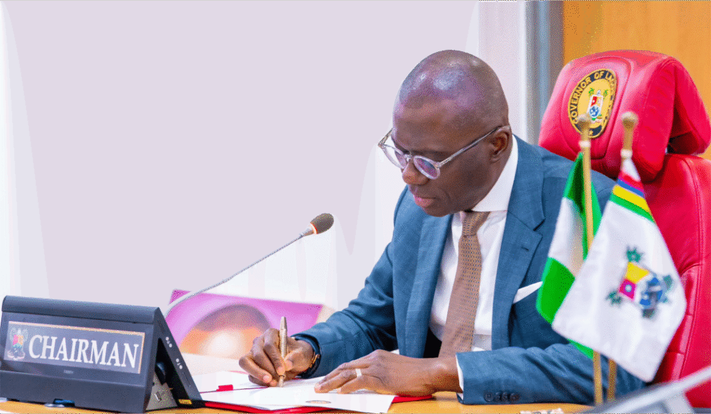 Babajide Sanwo Olu Signing Babajide Sanwo Olu Signing