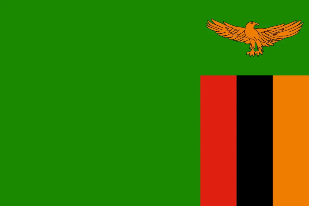Flag Zambia Flag Zambia