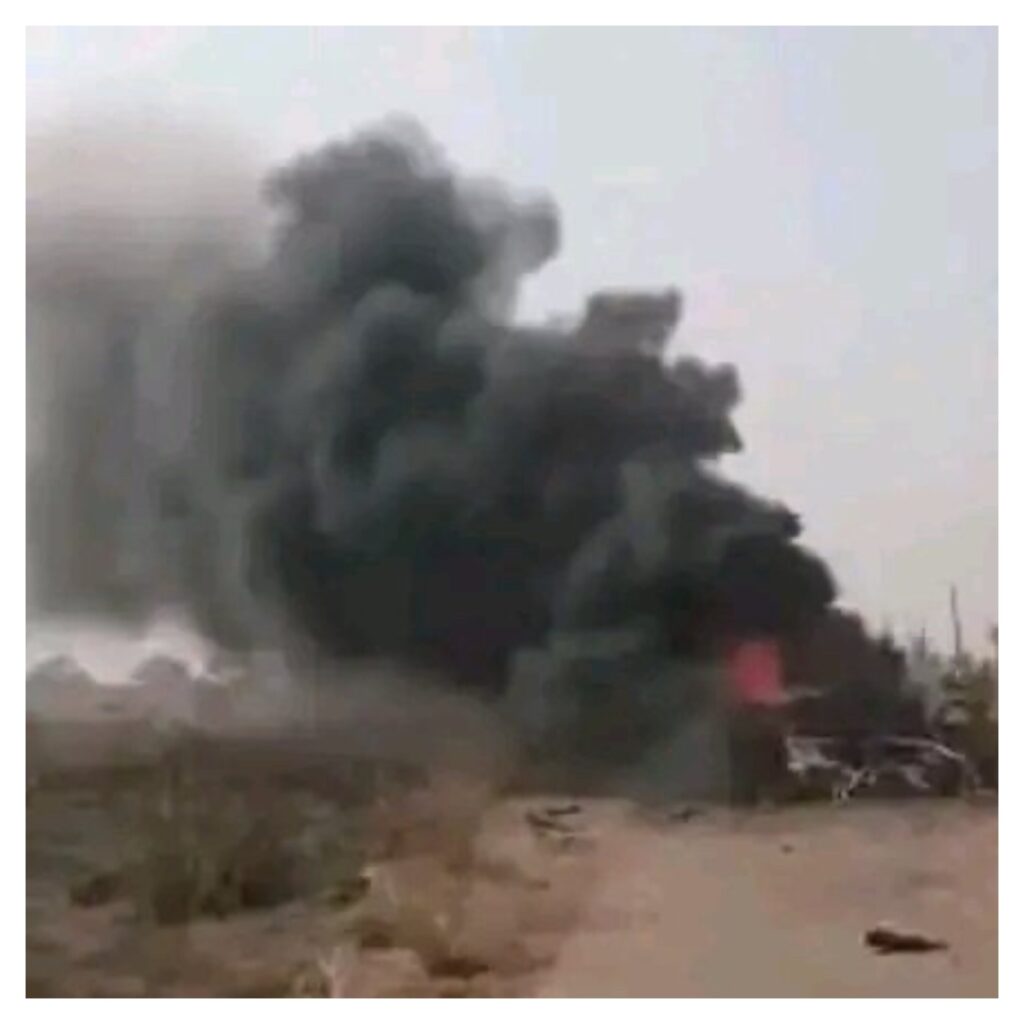 Ied Blast Destroys Nigerian Armys Apc In Zamfara Ied Blast Destroys Nigerian Armys Apc In Zamfara