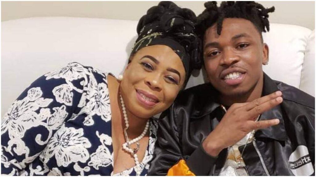 Mayorkun And His Mother Toyin Adewale Mayorkun And His Mother Toyin Adewale