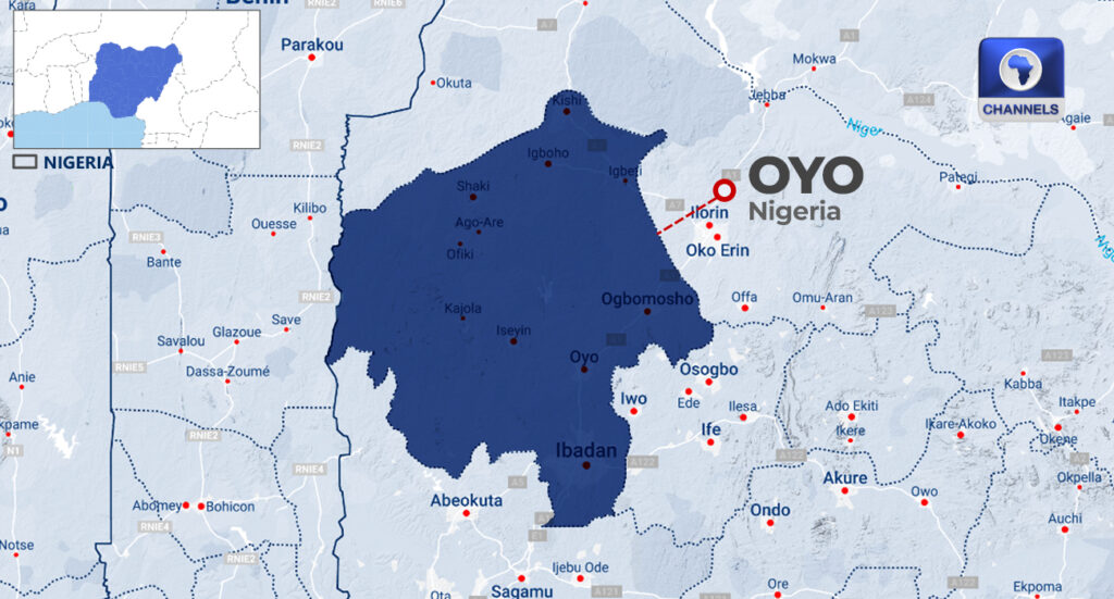 Oyo State Map Hd Oyo State Map Hd