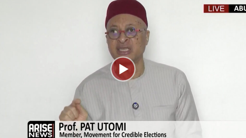 Pat Utomi Vidd Pat Utomi Vidd