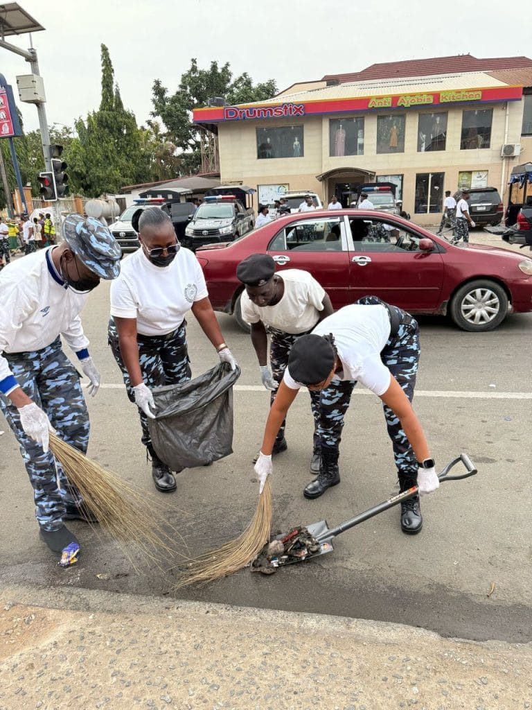 Police Day Fct Cp Leads Officers In Sanitation Police Day Fct Cp Leads Officers In Sanitation
