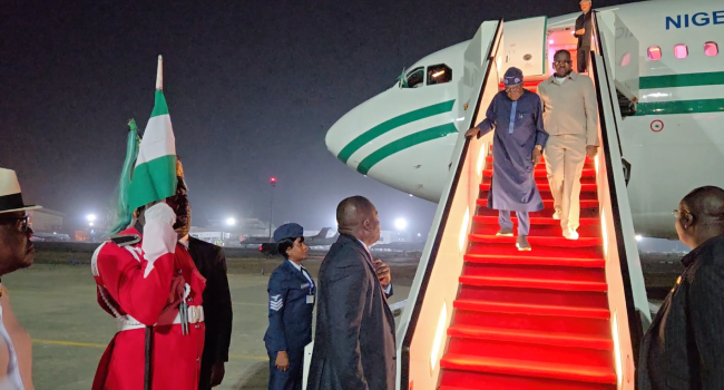 Tinubu Returns From Turkey Tinubu Returns From Turkey