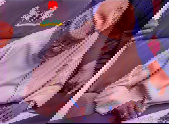 Tinubu Signs Electoral Act Tinubu Signs Electoral Act