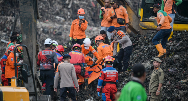 Indonesia Landslide Waste Indonesia Landslide Waste