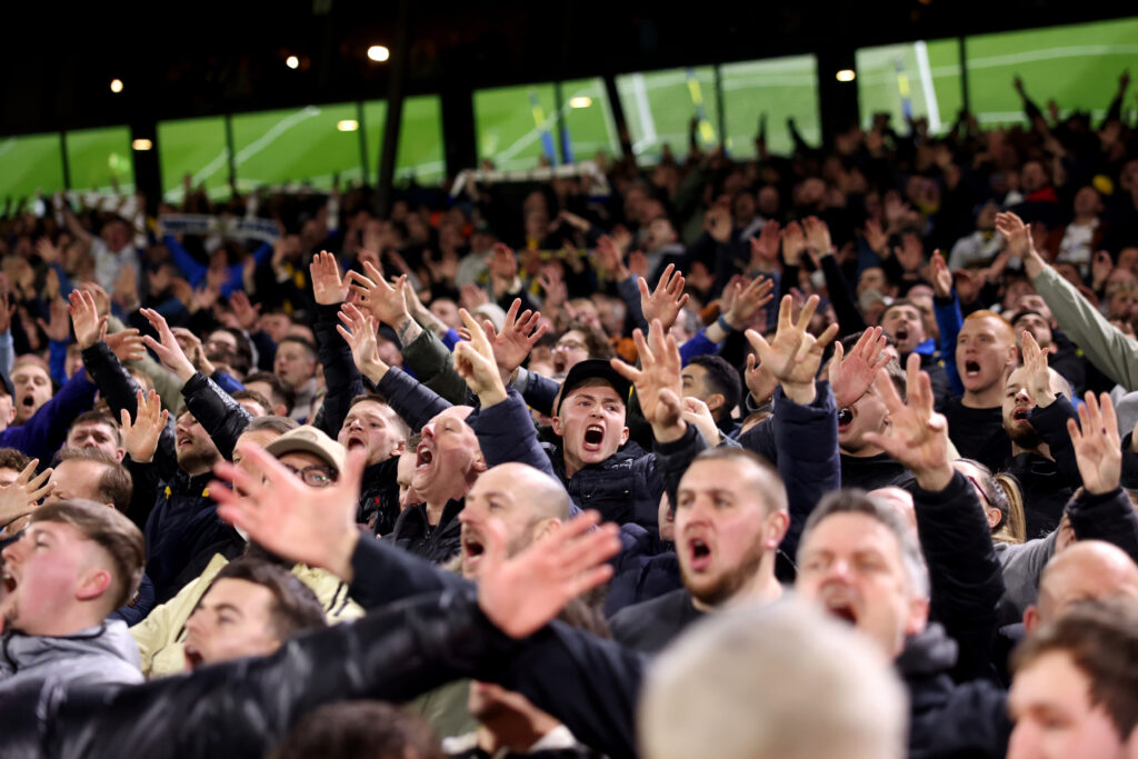 Leeds United Fans Show Support 1063731681 Leeds United Fans Show Support 1063731681