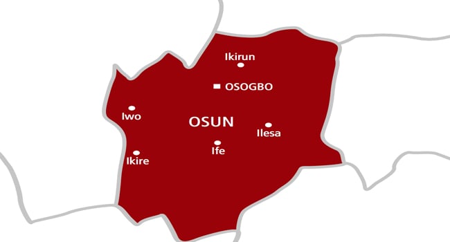 Osun State Map Osun State Map