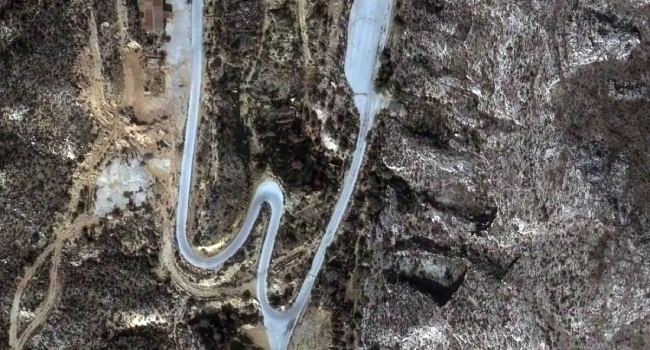 Satellite Image Courtesy Of Vantor Released On March 6 2026 Shows The Tunnel Entrances And Roads At The Iranian Jam Missile Base Satellite Image Courtesy Of Vantor Released On March 6 2026 Shows The Tunnel Entrances And Roads At The Iranian Jam Missile Base