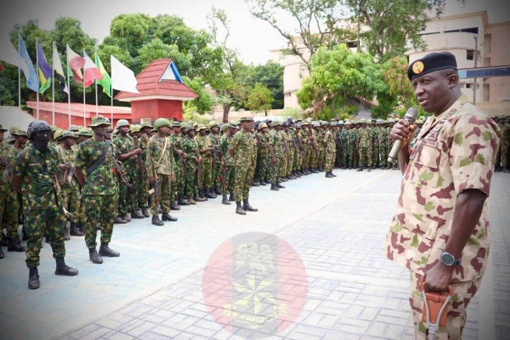 Coas Addresses Troops Coas Addresses Troops