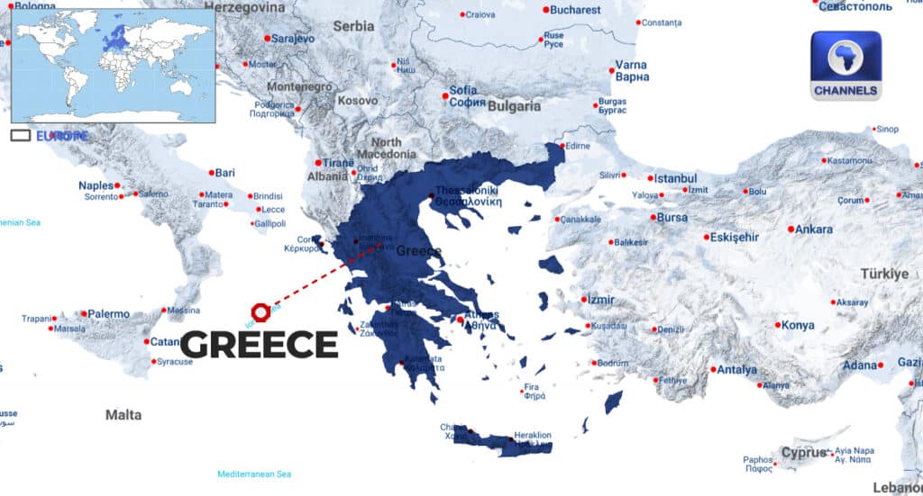 Greece Map Hd Greece Map Hd