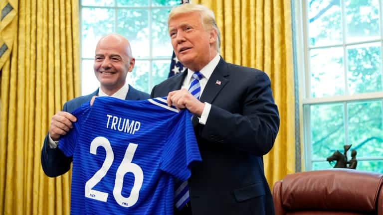 Infantino Trump Infantino Trump