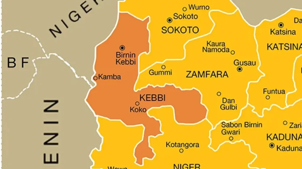 Kebbi Map Kebbi Map