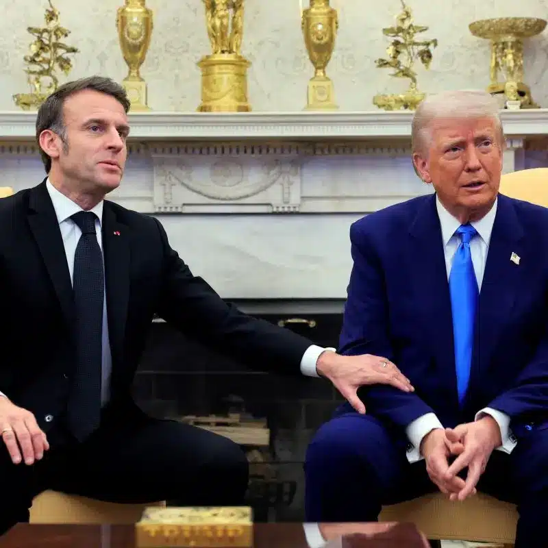 Macron And Trump Macron And Trump