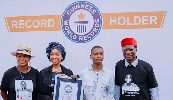 Musawa Hails Teen Kanyeyachukwu For Second Guinness Record After 100 Mile Cycling Feat Musawa Hails Teen Kanyeyachukwu For Second Guinness Record After 100 Mile Cycling Feat