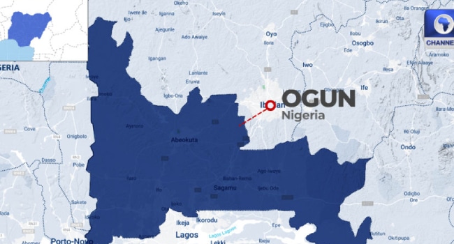 Ogun State Map Ogun State Map