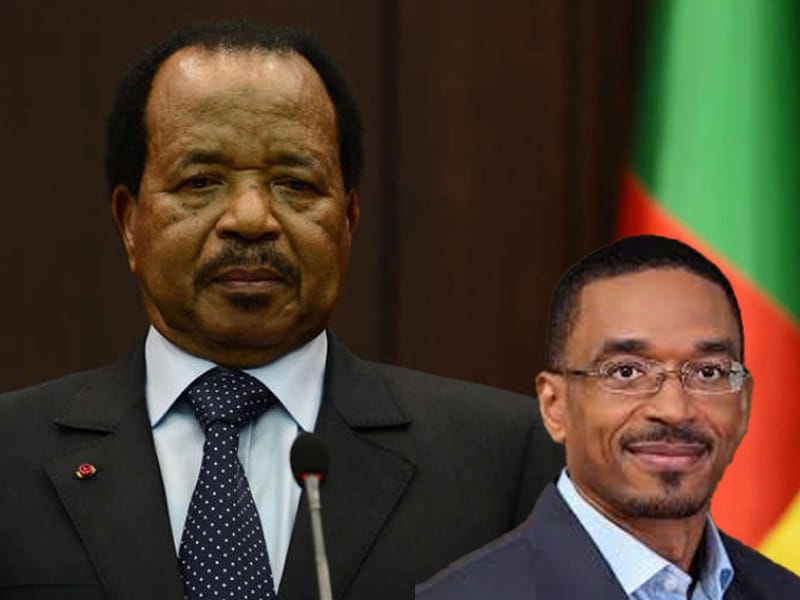 Paul Biya And Emmanuel Biya Paul Biya And Emmanuel Biya