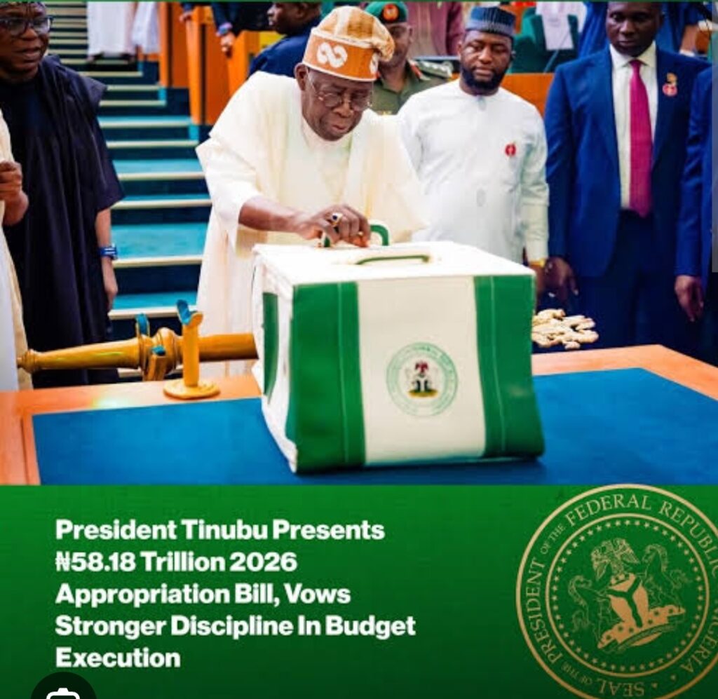Tinubu 2026 Budget Presentation Tinubu 2026 Budget Presentation