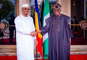 Tinubu And Mahamat Idriss Deby Itno Tinubu And Mahamat Idriss Deby Itno