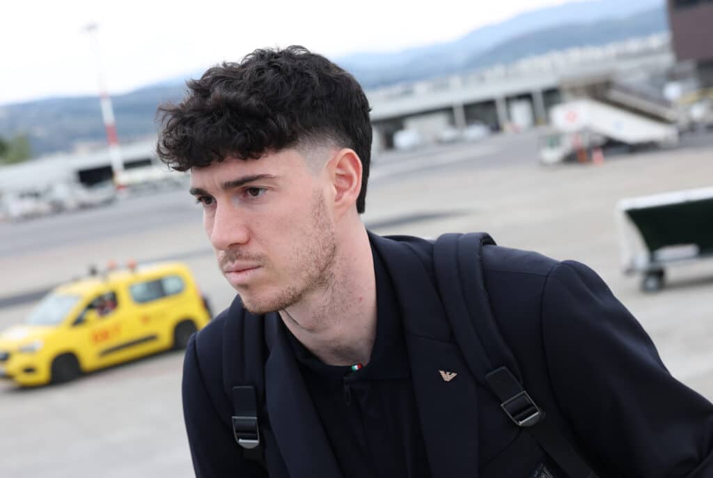 Alessandro Bastoni Italy Departs Sarajevo 1070496785 Alessandro Bastoni Italy Departs Sarajevo 1070496785