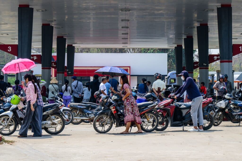 Myanmar Fuel Shortage Gettyimages 2268395773 Myanmar Fuel Shortage Gettyimages 2268395773