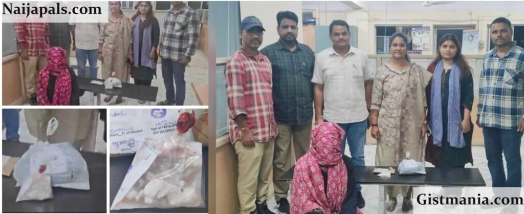 Nigerian Woman Arrested India Cocaine Nigerian Woman Arrested India Cocaine