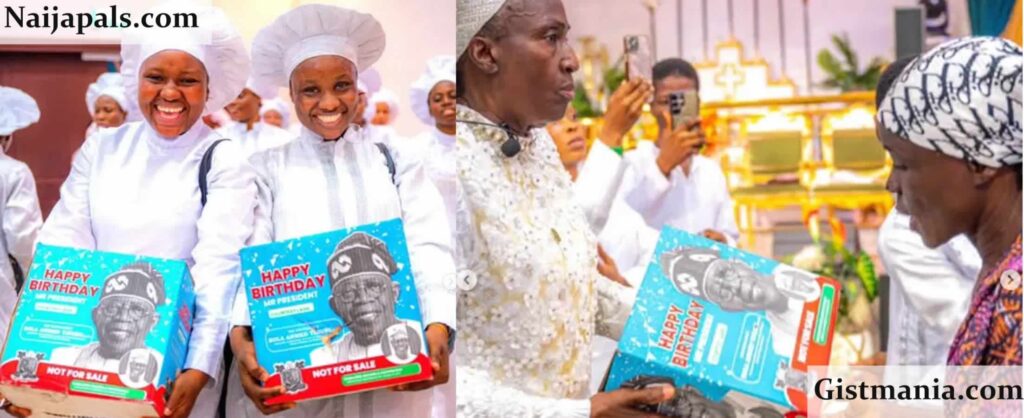 Rev Esther Ajayi Shares Tinubu Branded Packages Rev Esther Ajayi Shares Tinubu Branded Packages